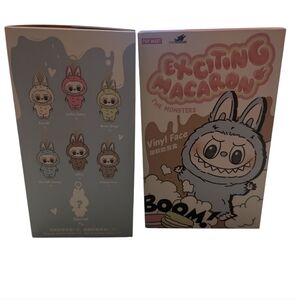 Labubu Macaron Vinyl Face Figure